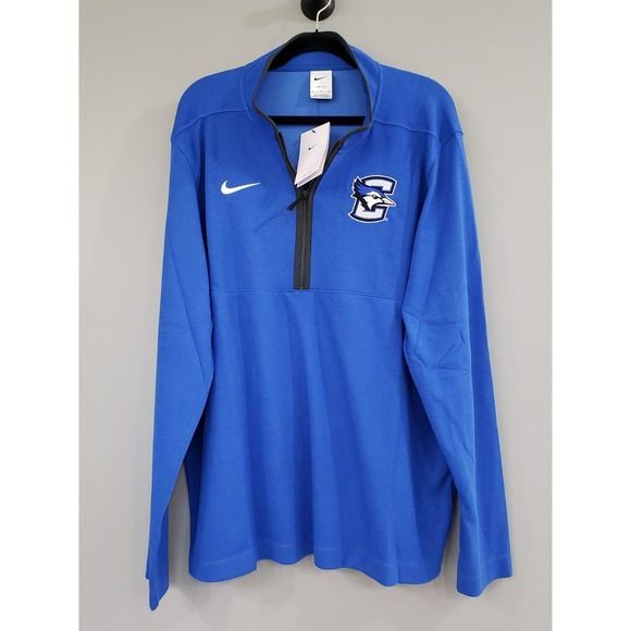 Nike Other - NEW MENS XL CREIGHTON BLUEJAYS NCAA mens quarter zip pullover Shirt basketball